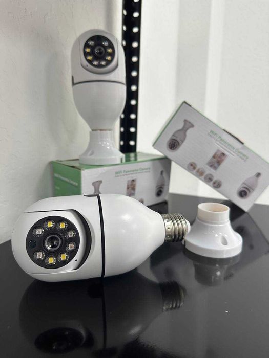 Камера видеонаблюдения с ДАТЧИКОМ движения и НОЧНОЙ съемкой! WI-FI.