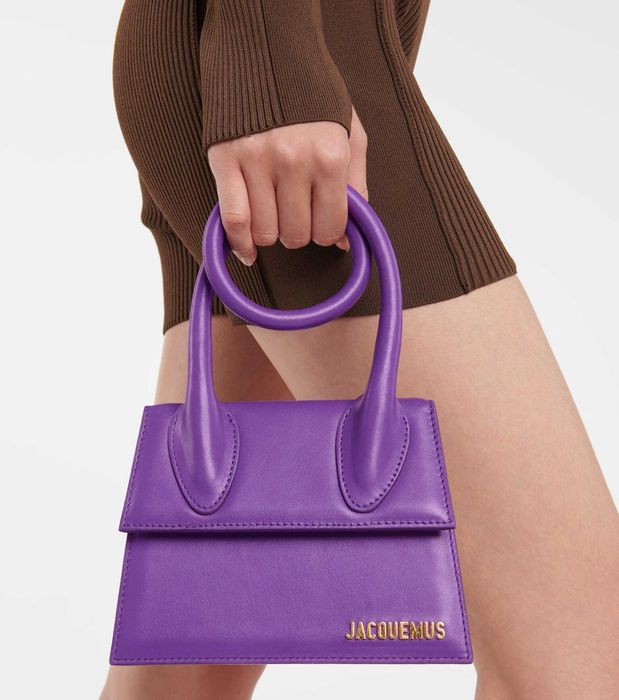Сумка Jacquemus Le Chiquito Noeud Purple
