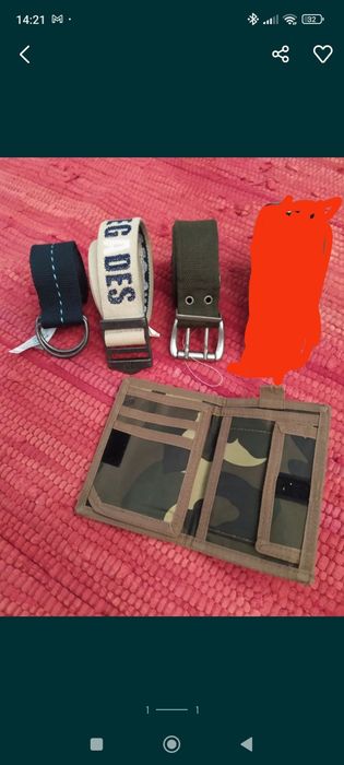 Cintos e carteira  Novos