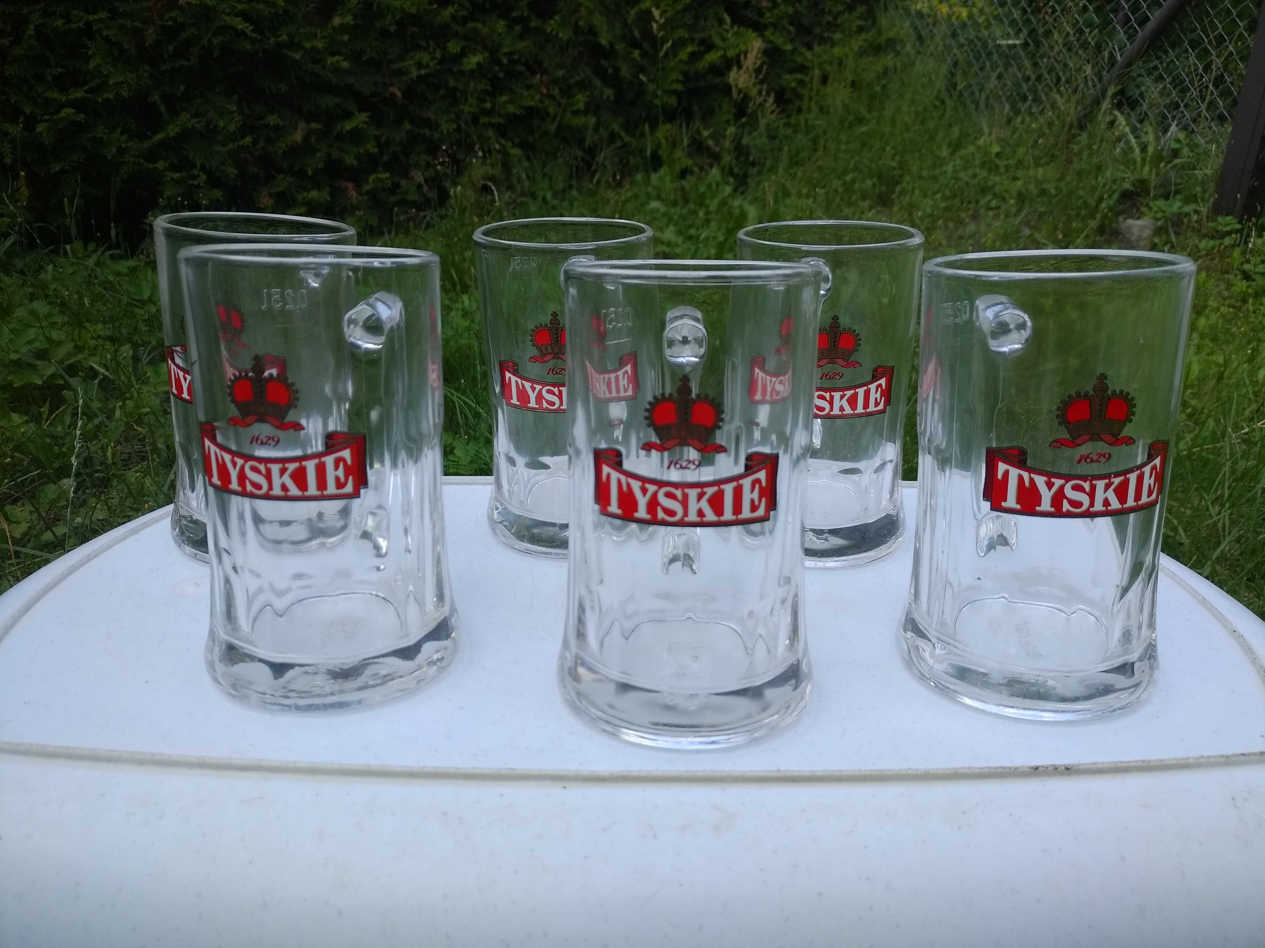Kufle do piwa Tyskie 250ml