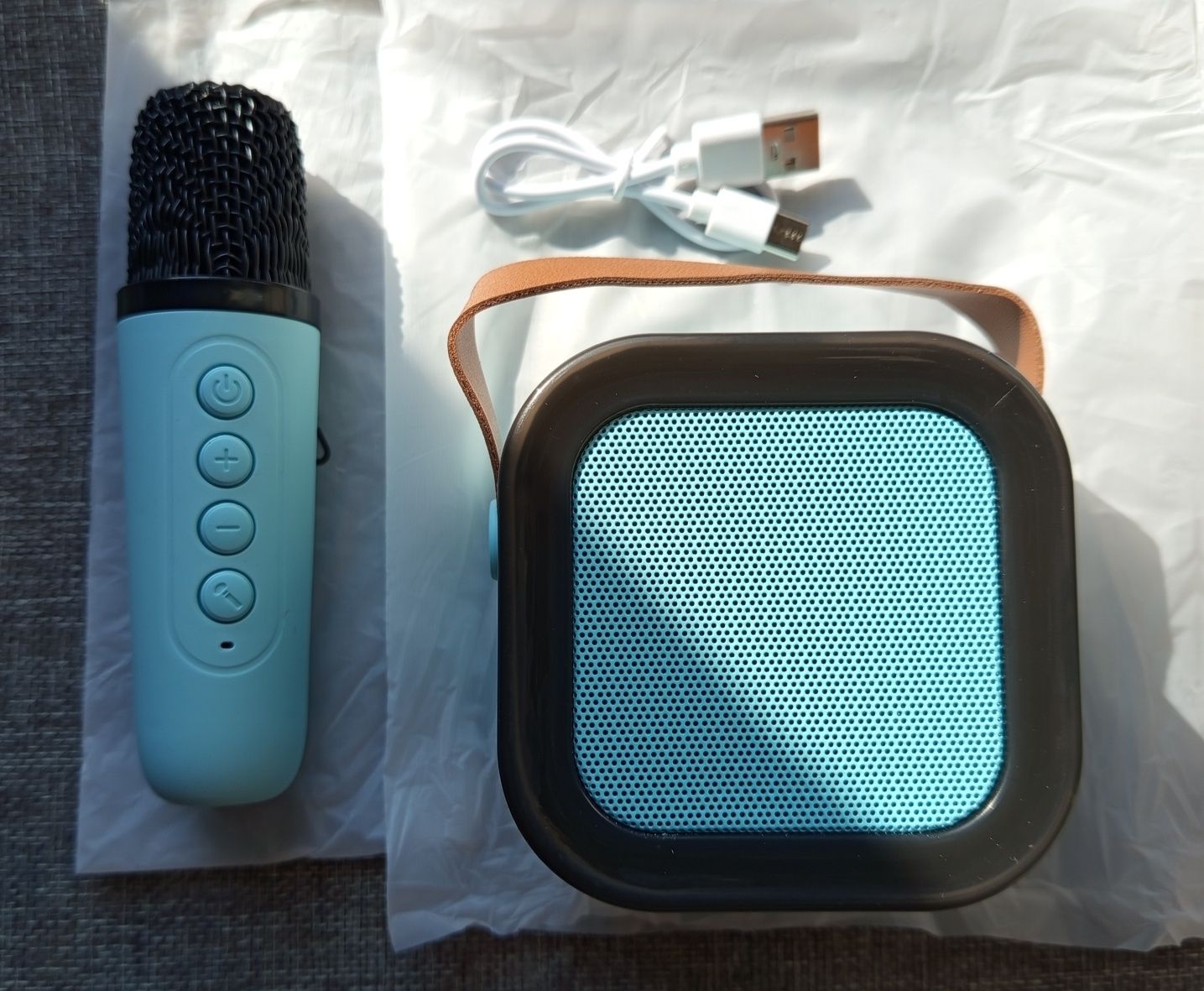 Głośnik i Mikrofon Karaoke wireless k12
