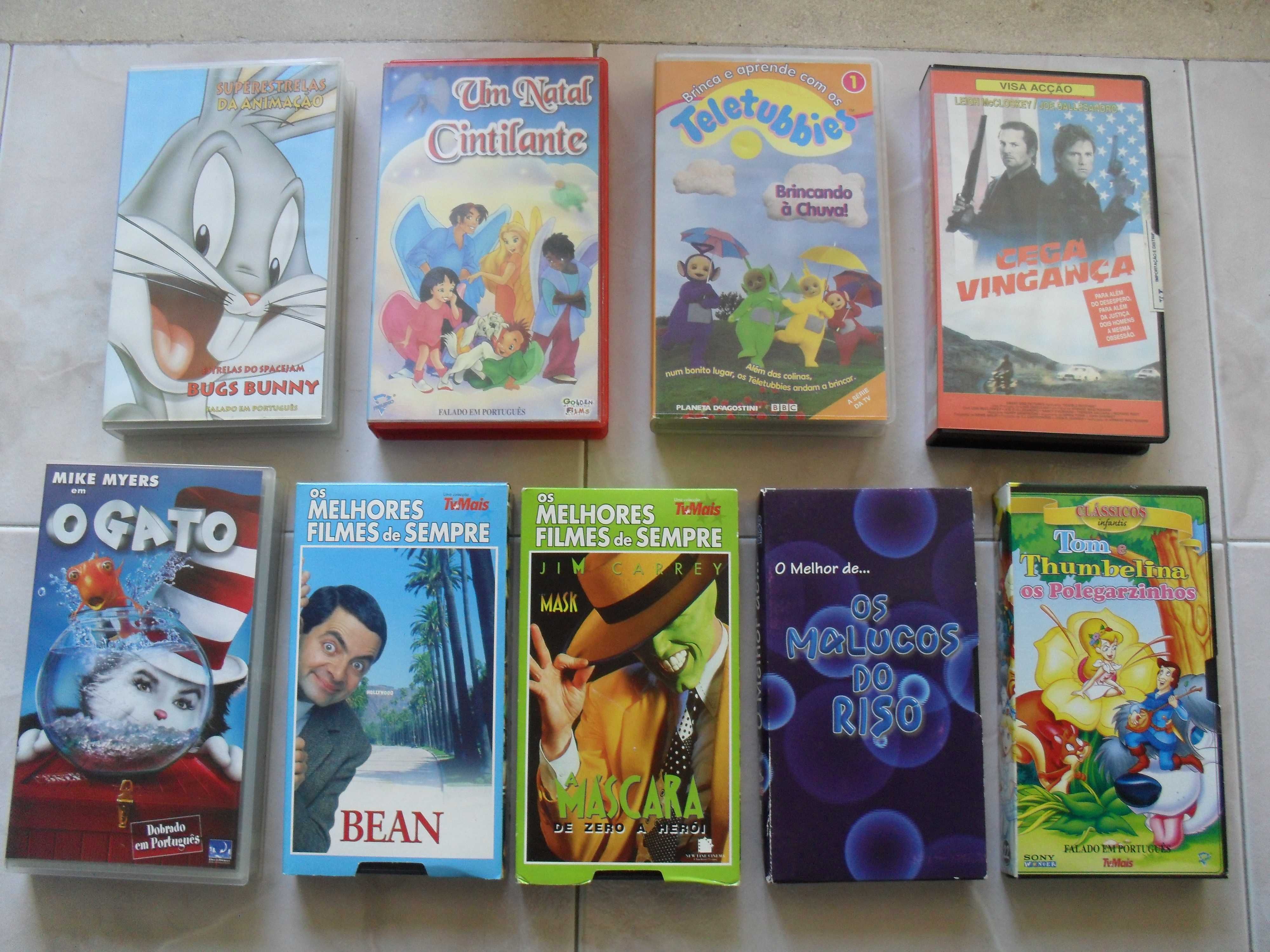 Coleção Cassetes VHS  Desenhos Animados diversos  Oferta ler descrição