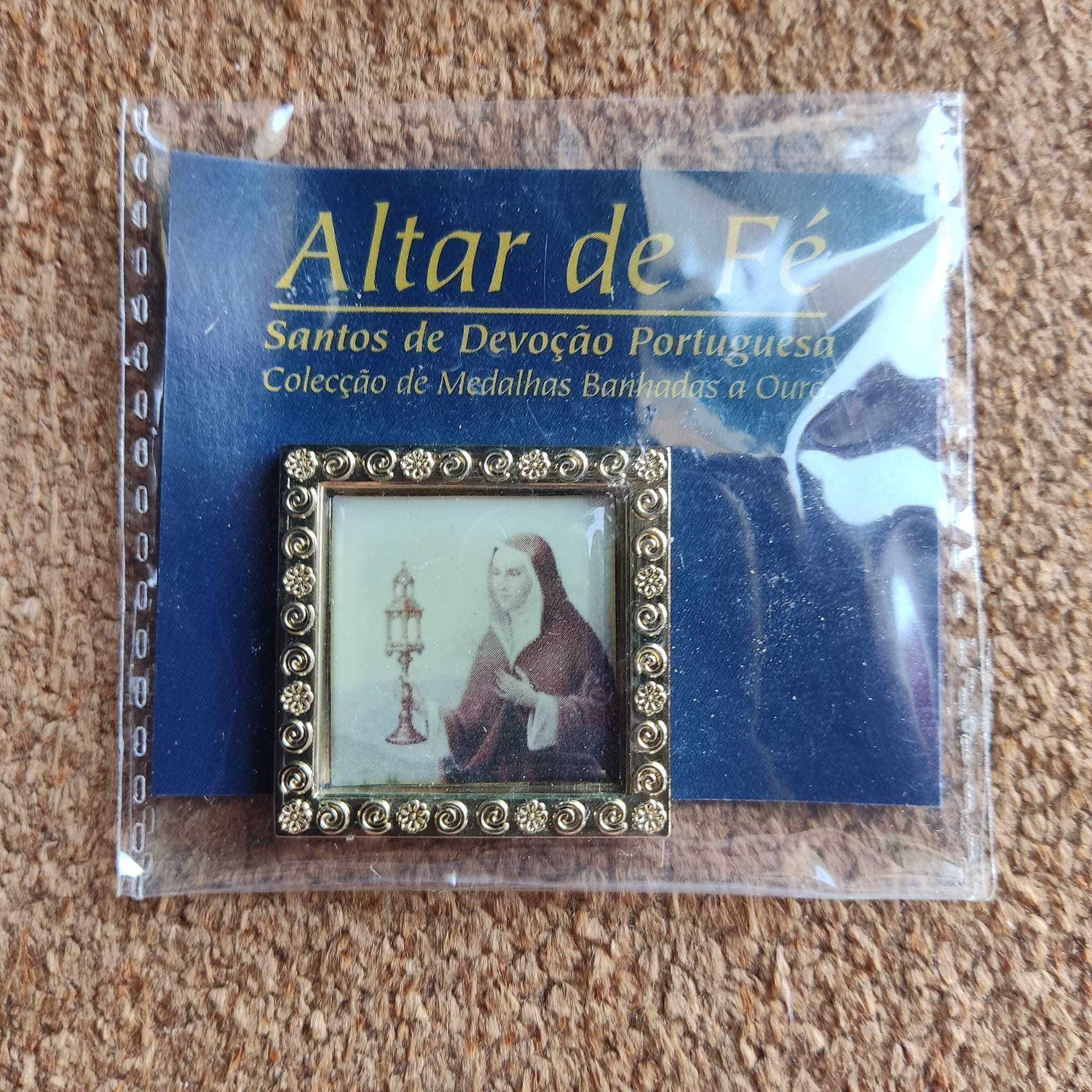 Medalhas da coleção Altar da Fé