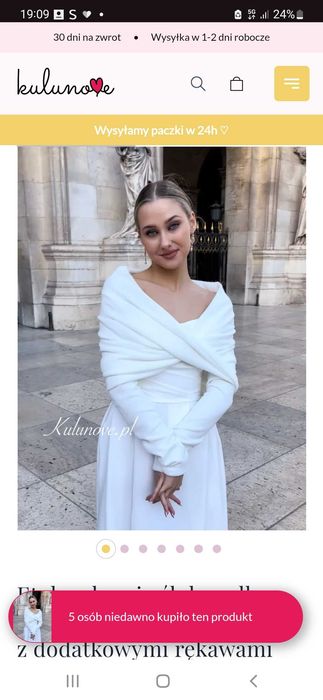 Suknia ślubna elisabeth passion