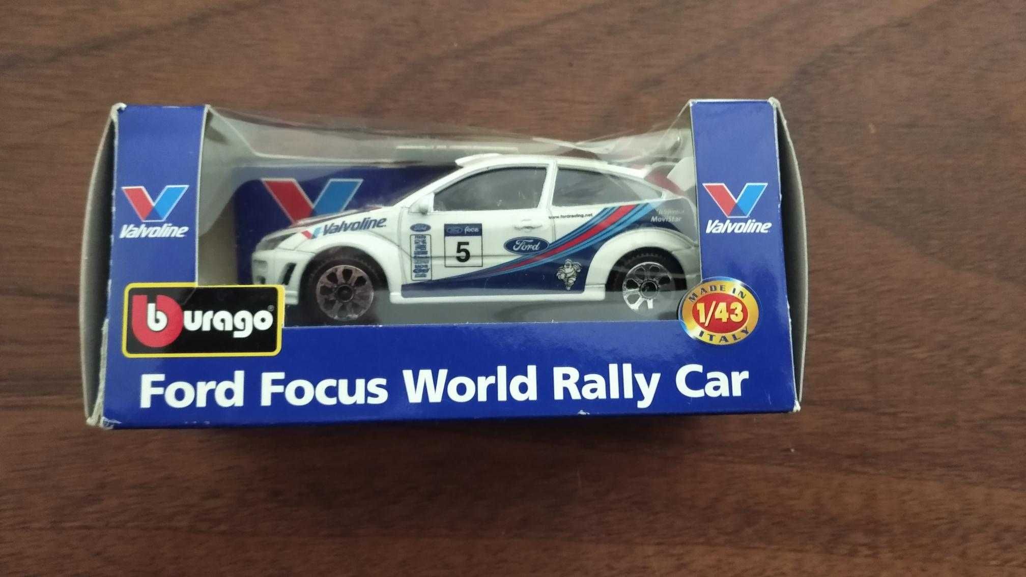 Ford Focus WRC Colin McRae e Carlos Sainz - Modelo raro em caixa 1/43
