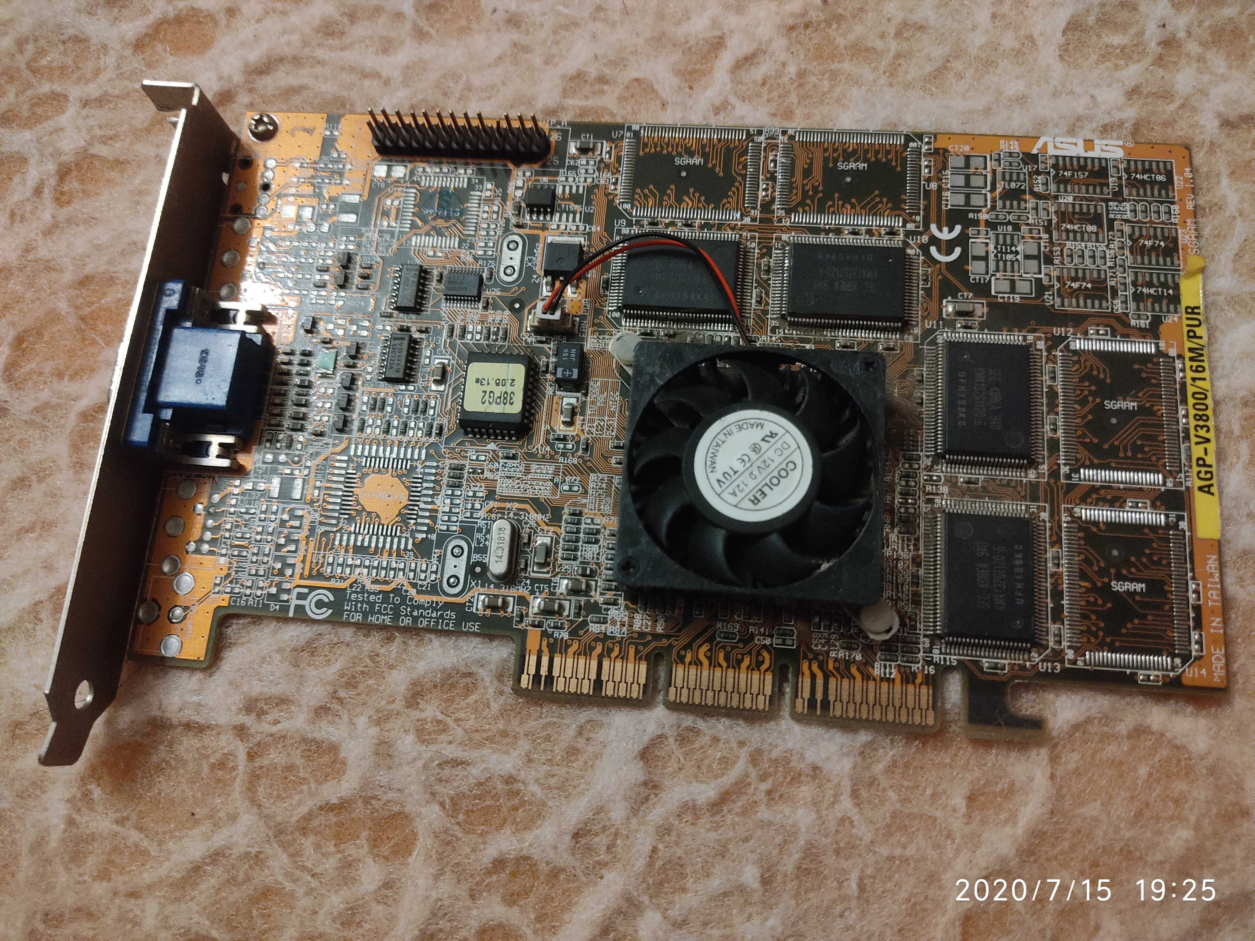 Asus Nvidia/ATI PCI/AGP/PCIx Видеокарта 9600 pro