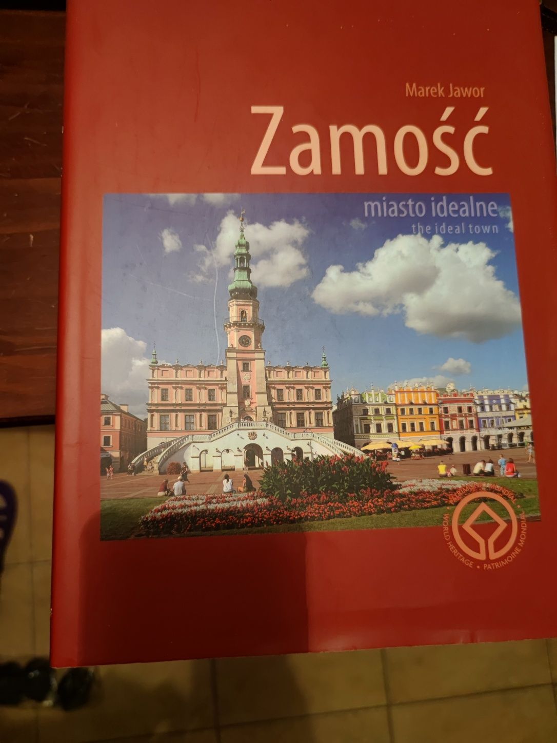 Zamość - album z informacjami po polsku i angielsku