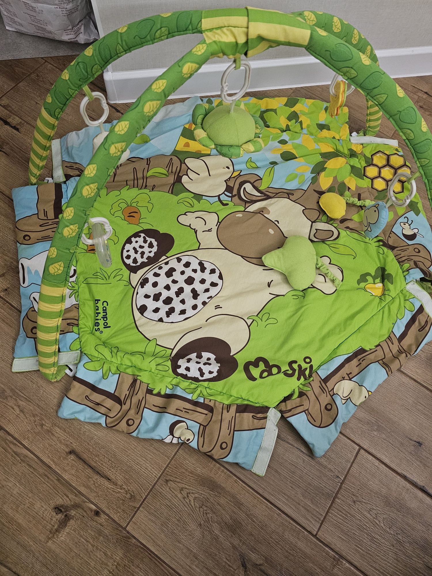Ігровий коврик,  дитячий манеж,  розвивальний коврик Весела ферма