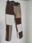 Jaded London patchwork spodnie bawełniane 36 S w36