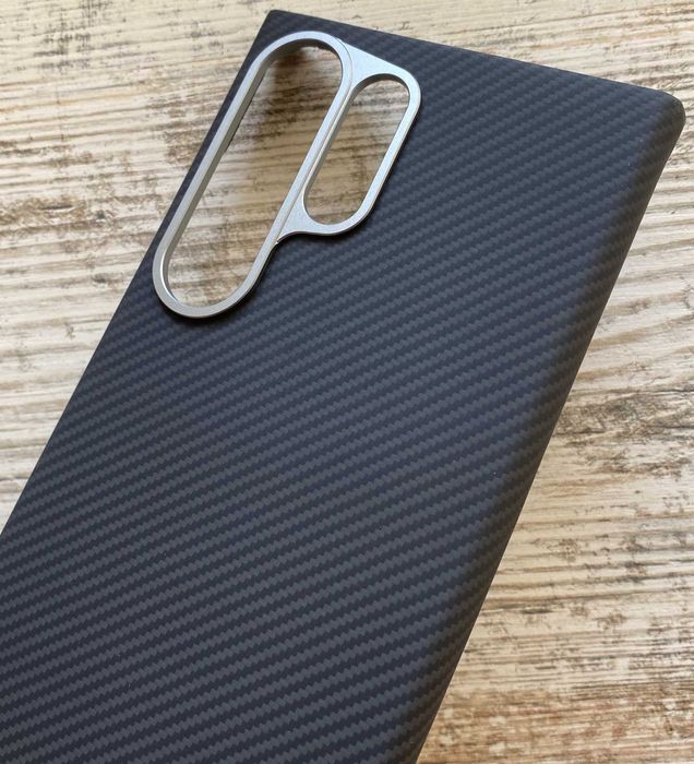 Карбоновый чехол Premium Slim Carbon для Samsung S24 Ultra, S23 Ultra