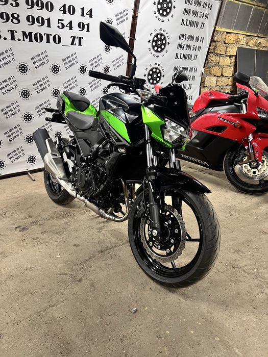 Японський мотоцикл Kawasaki Z400 ABS 2021 рік 1000 км пробіг по Японії
