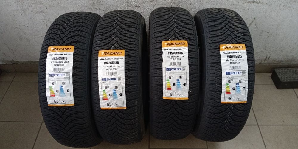 NOWE 195/65r15 Trazano opony całoroczne All Season Elite 195/65/15