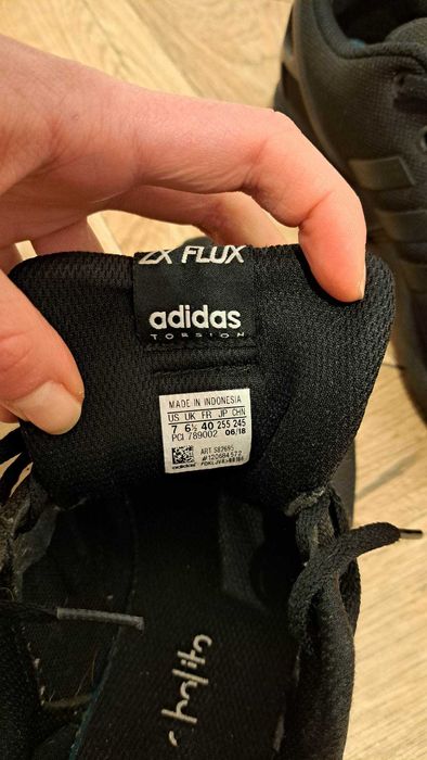 Buty Adidas ZX Flux damskie czarne rozmiar 40