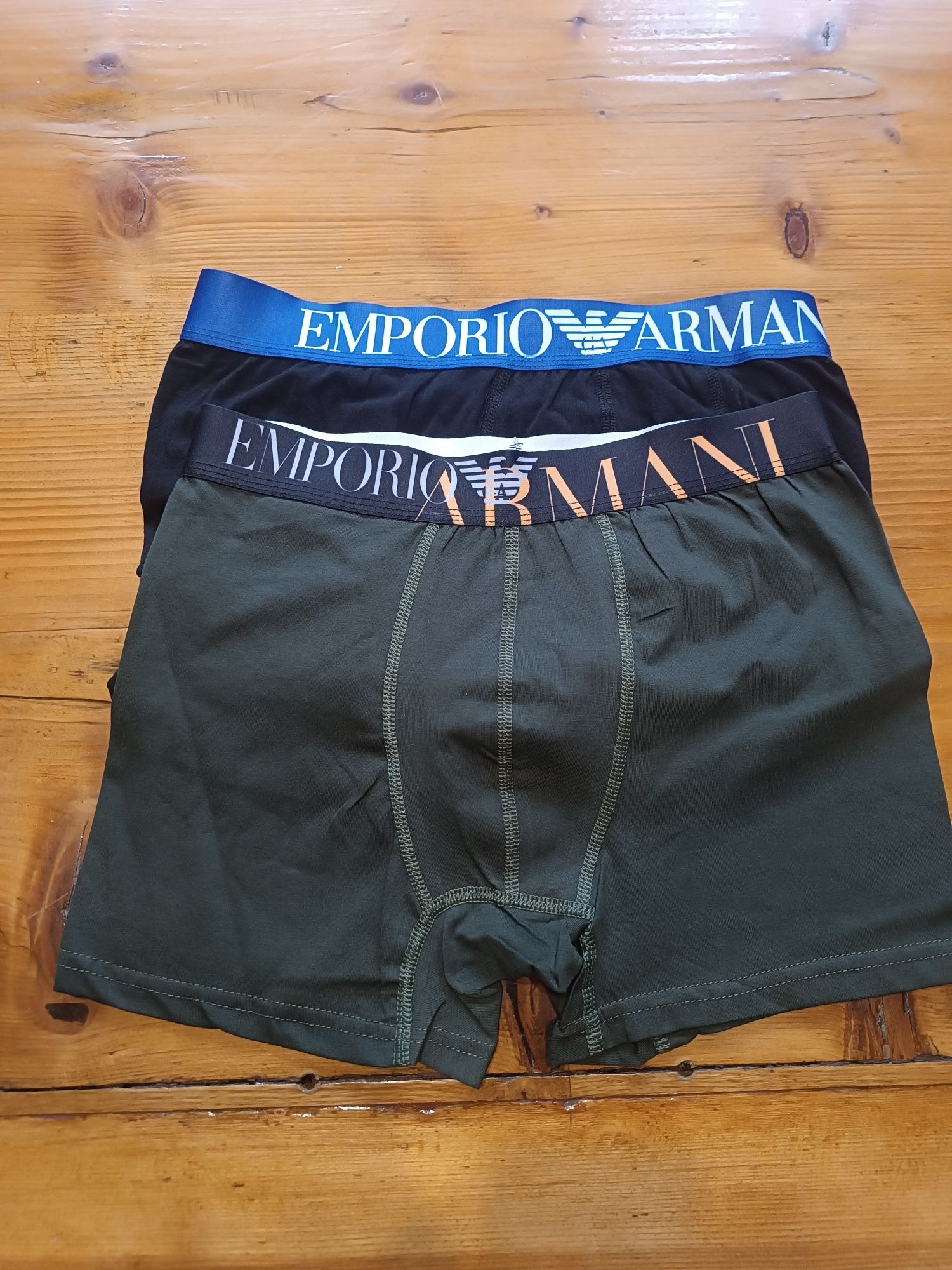 Męskie bokserki Emporio Armani trzypak, r. M