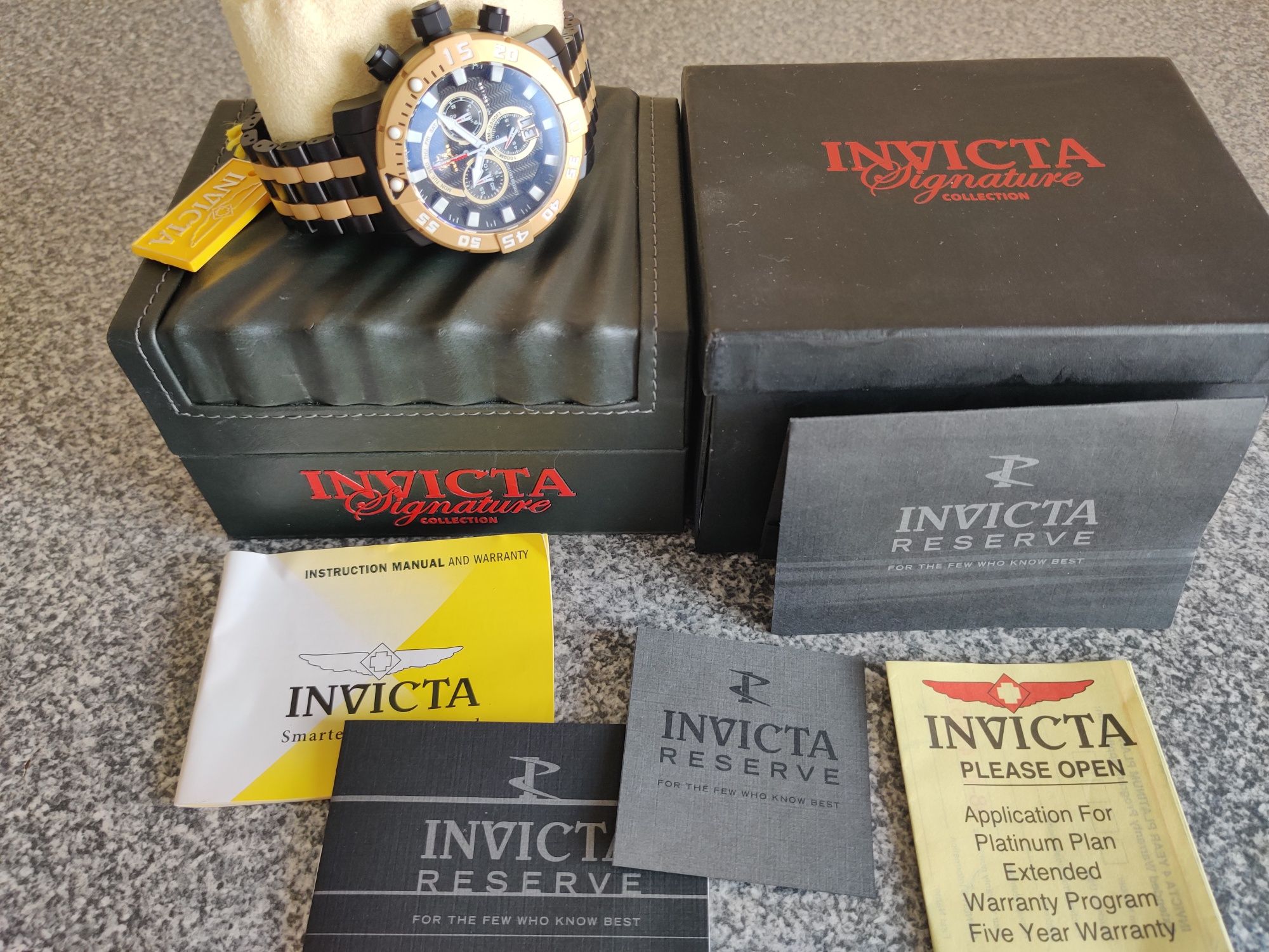 INVICTA Sea Base model 14255 Swiss Made 53mm часы титановые, сапфир
