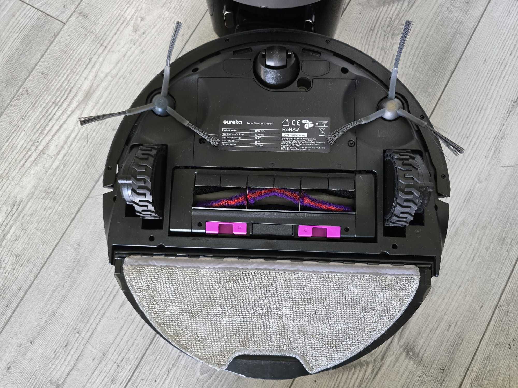 Eureka Nere10S Robot Sprzątający, Czarny, 2 l, stacja ładująca