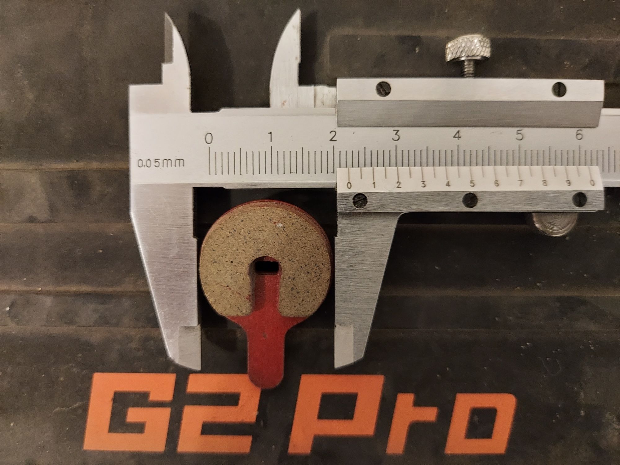 Klocki hamulcowe KuKirin G2 Max/Pro - 2 komplety (2×2 szt.+2 sprężynki