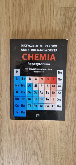 Chemia repetytorium Krzysztof M. Pazdro