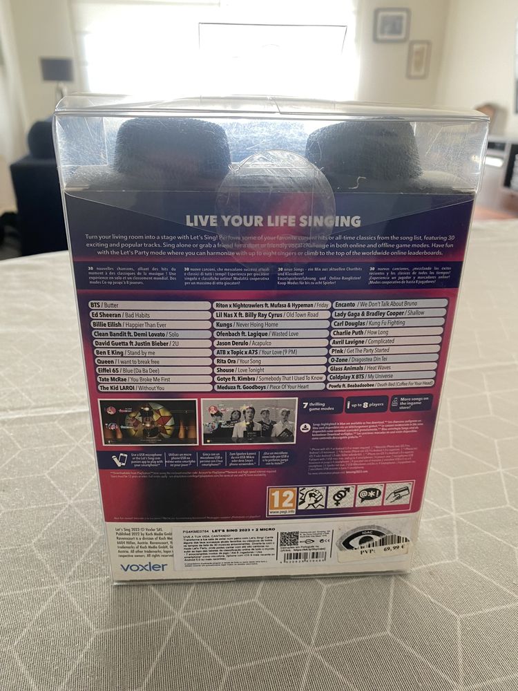 Jogo “Lets Sing 2023” PlayStation 4