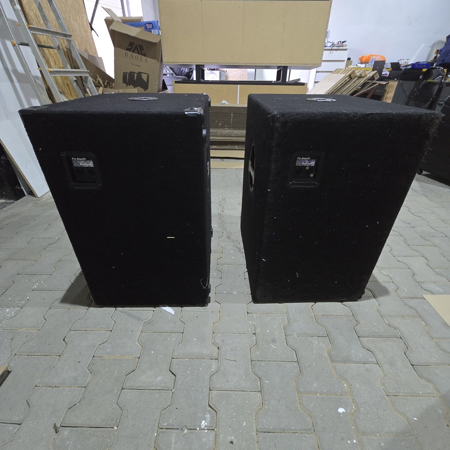 2szt obudowa basowa pod glosniki 15 plus gratis glosnik BEYMA