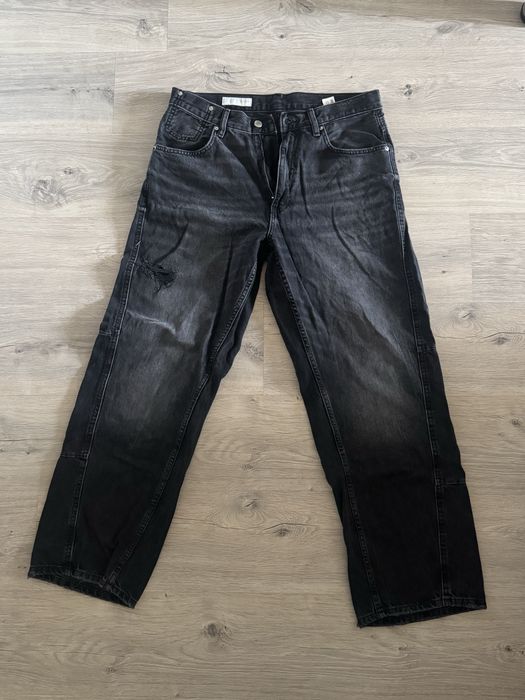 Джинсы Zara черные размер 42