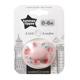 Tommee Tippee Little London Smoczek Uspokajający 0-6M Girl (P1)