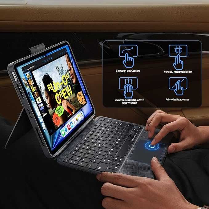CACOE Etui na klawiaturę kompatybilne z iPad Air jak za darmo