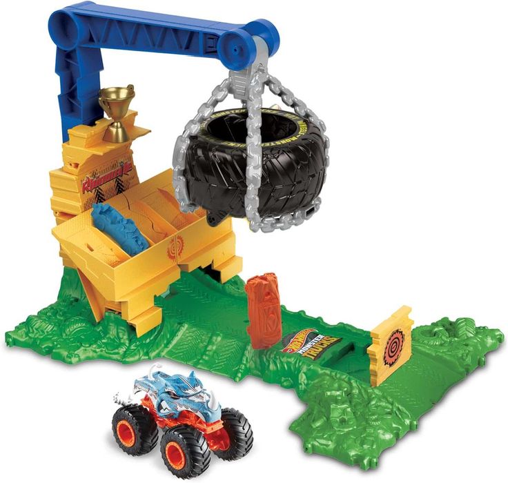 Набір Хот Вілс Hot Wheels Monster Truck Arena Smashers Rhinomite's