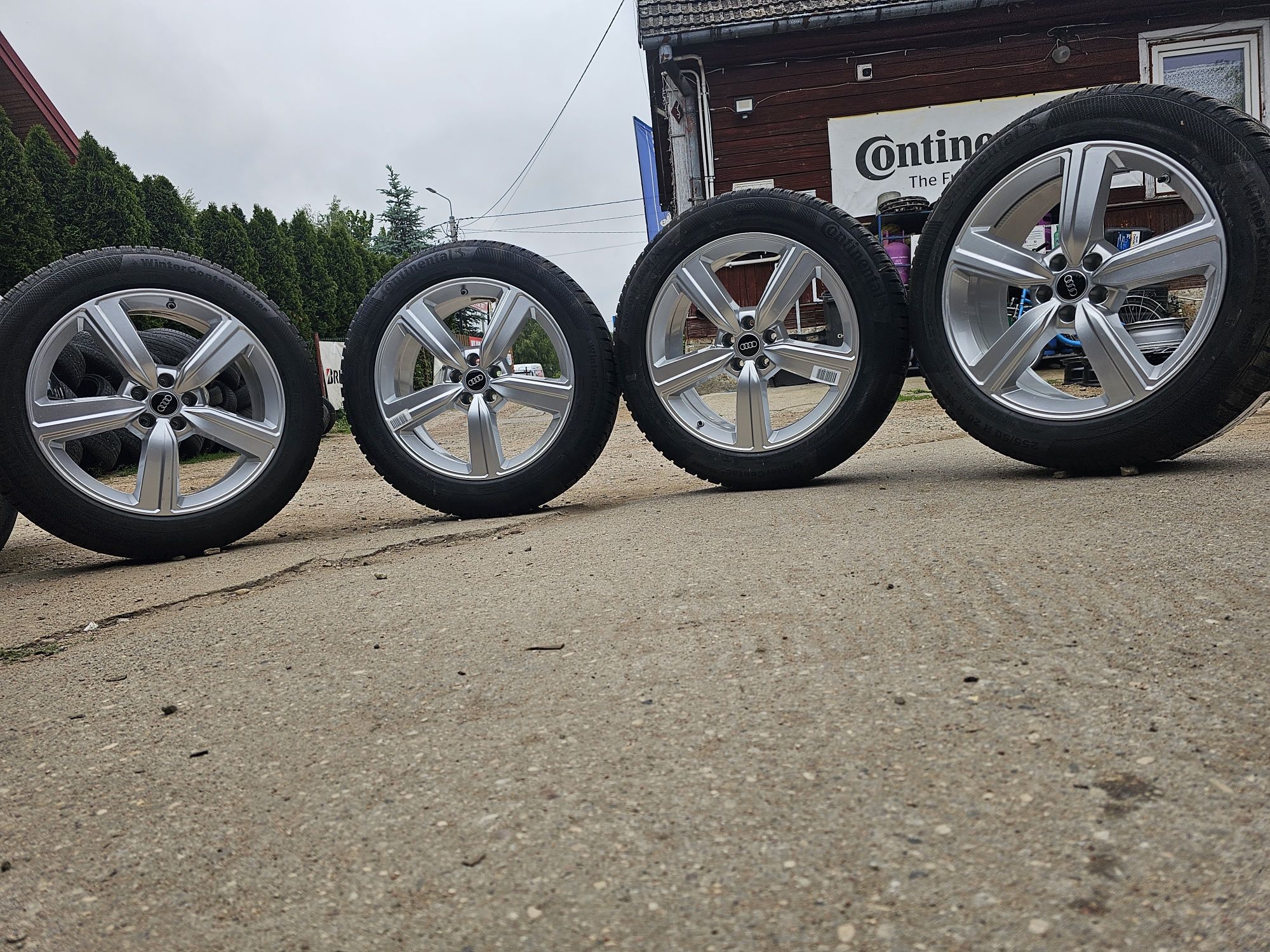 Koła Zimowe-NOWE- Audi Q7-Q8 R20 5x112-Continental 255/50/20