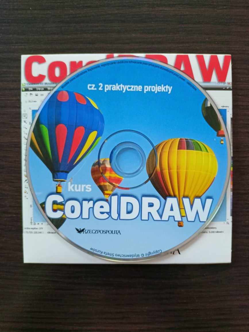 Kurs CorelDRAW - Płyta CD Stan Idealny!