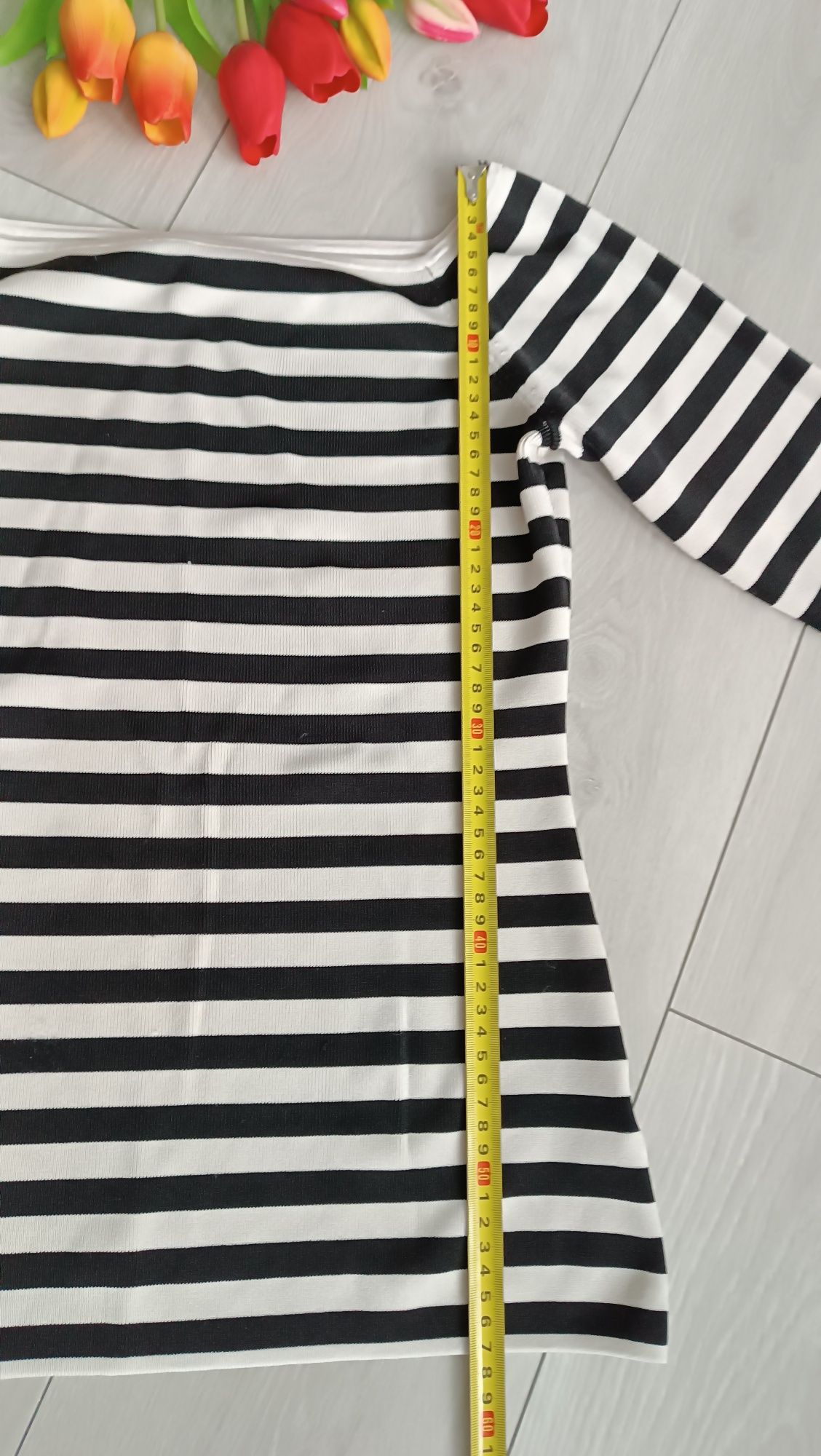 Bluzka wiskoza h&M w paski