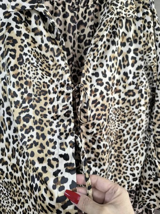 Брюки леопардовий принт Італія Saiph