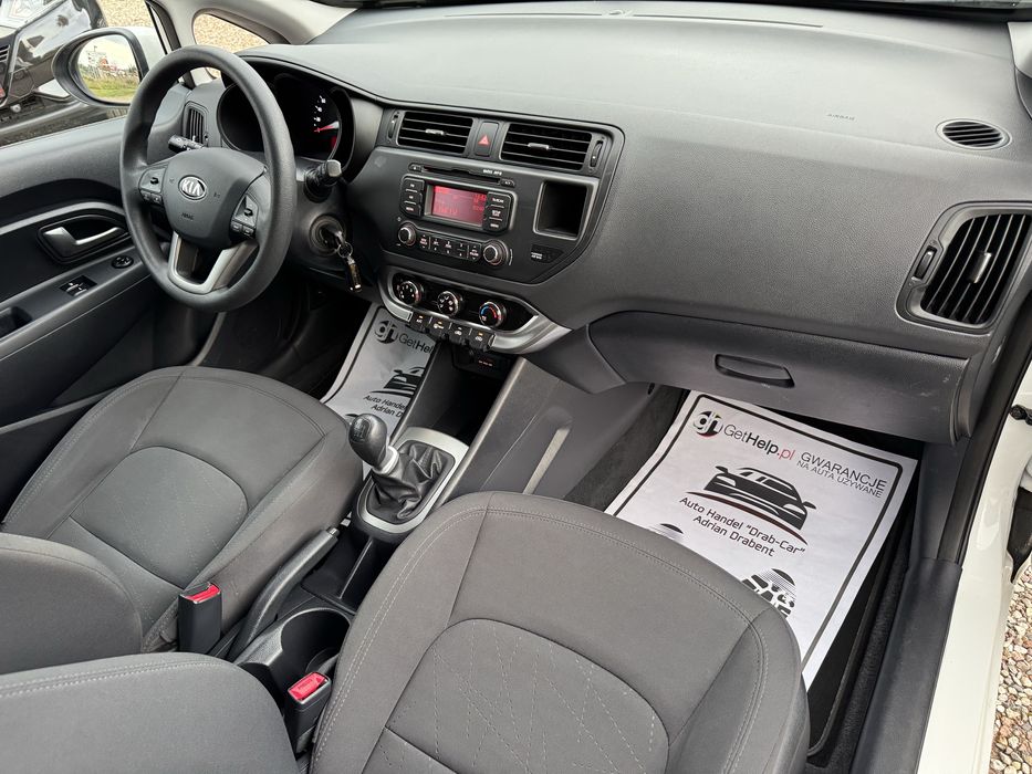 KIA RIO 1.4 109 KM 2013r#Alu 16”#Z Niemiec#Serwis#Faktura#Gwarancja.
