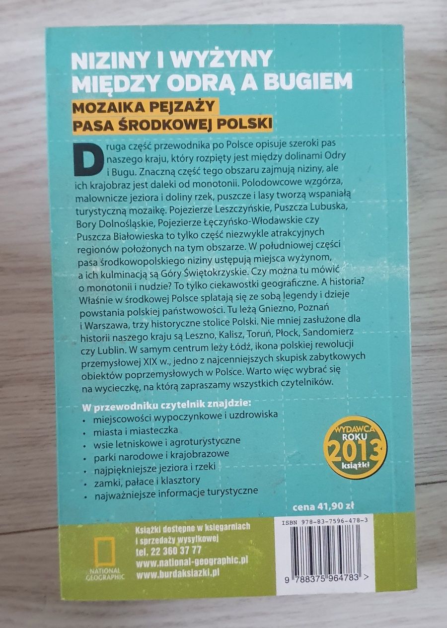 Polska wzdłuż i wszerz niziny i wyżyny między Odrą a Bugiem