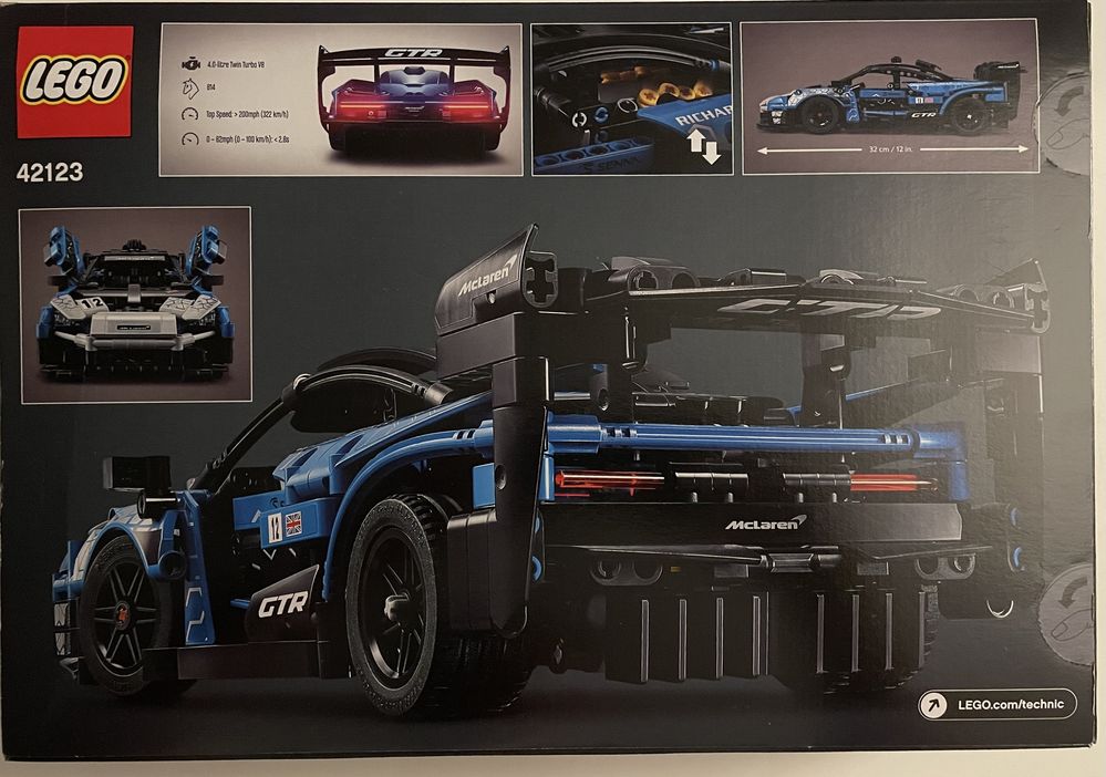 Lego technic 42123 McLaren Senna GTR