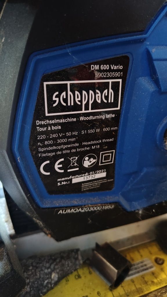 Tokarka scheppach
