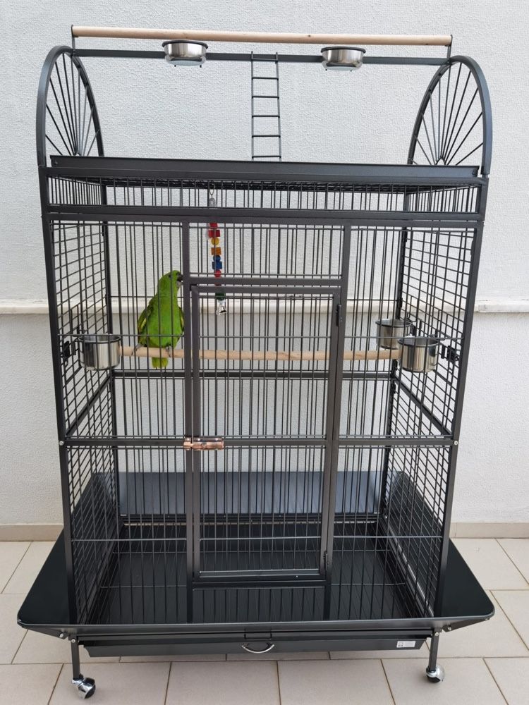 Gaiola Yaco4 para Papagaio ou Arara 101 x 61 x 178 cm