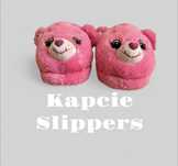 Kapcie bambosze damskie idealne na zimę różowe misie Care Bears