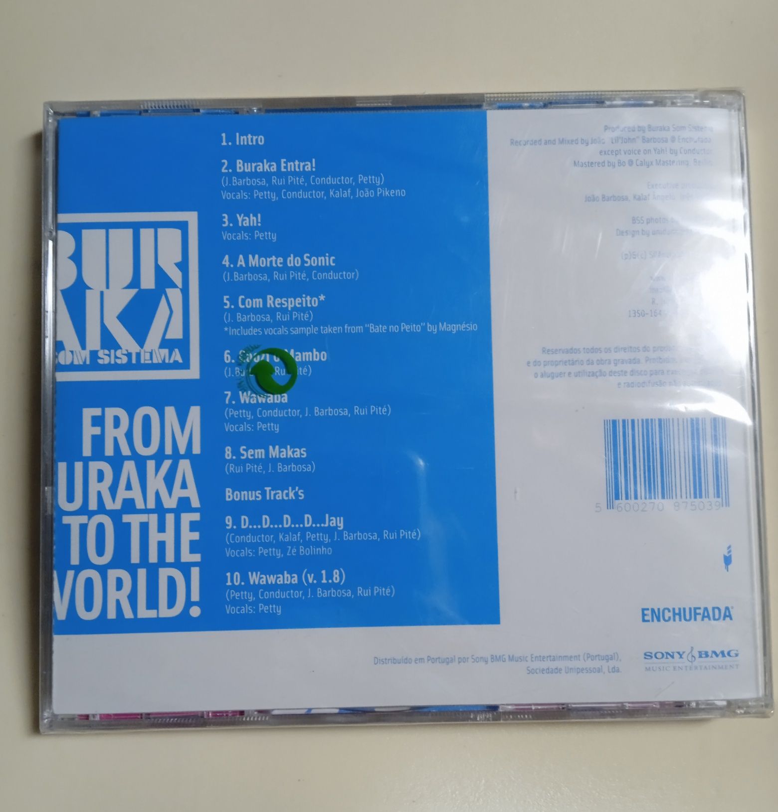 Buraka Som Sistema - from Buraka To the world  (CD novo)