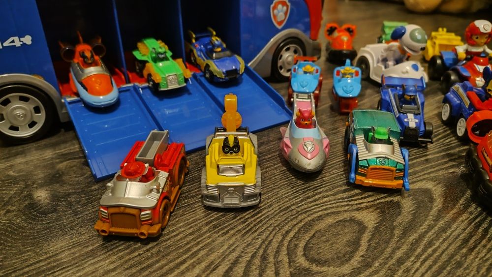 Psi Patrol patrolowiec figurki zestaw