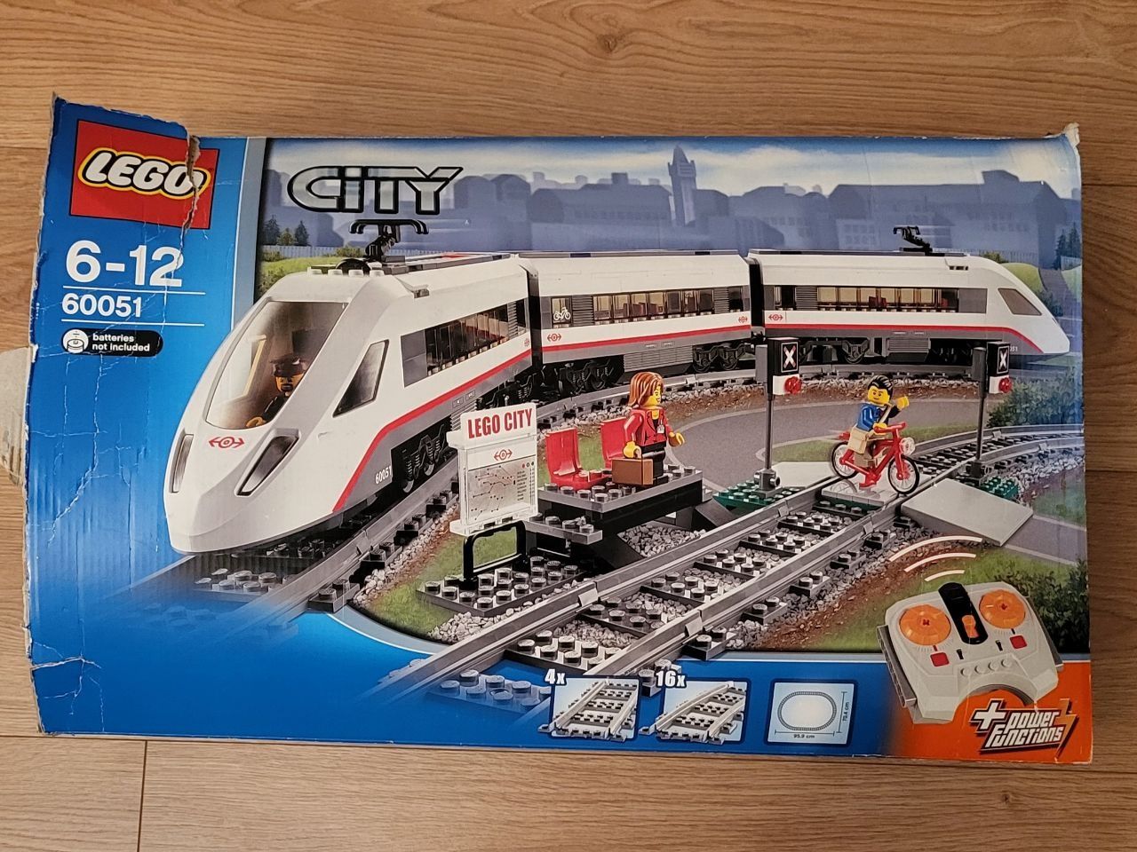 Lego City 60051 train швидкісний потяг