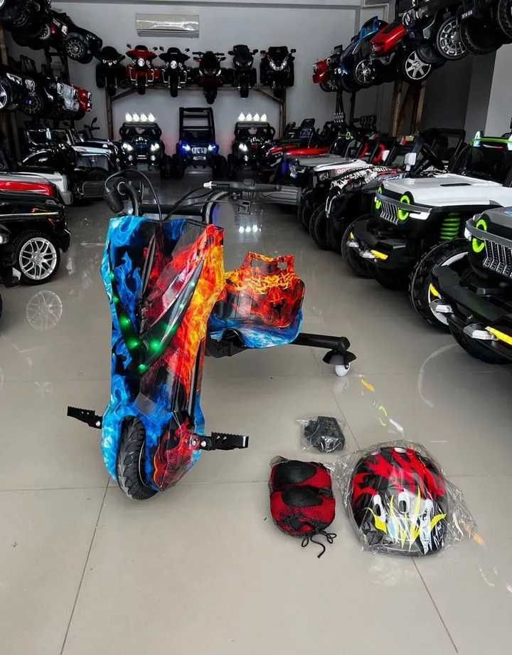 New‼️ Дріфт-карт ElectrO Crazy Bug, дрифт трайк , Дитячий ‼️ bluetooth