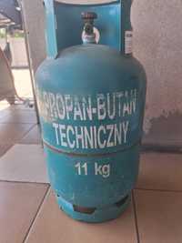 Butla gazowa 11 kg czesciowo z gazem