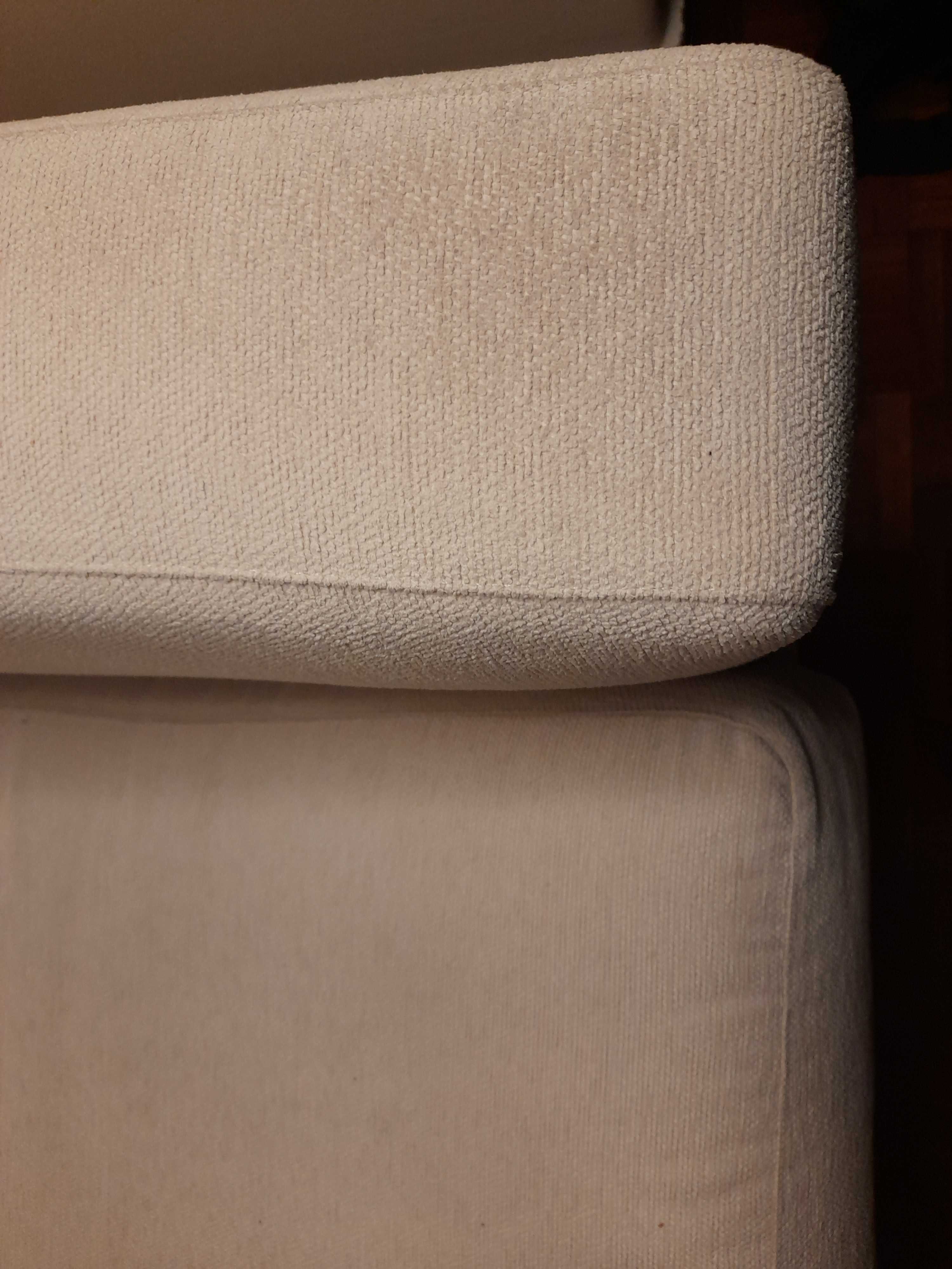 Sofá 3 lugares beige- muito bom estado
