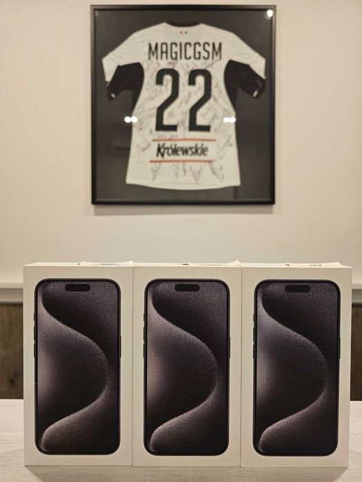 Sklep MagicGsm Apple Iphone 15 Pro 256Gb Black PL.Dystrybucja