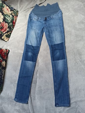 Spodnie ciążowe H&M rozm 40 jeans dżinsy