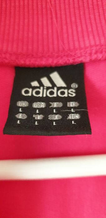 Różowa bluza adidas