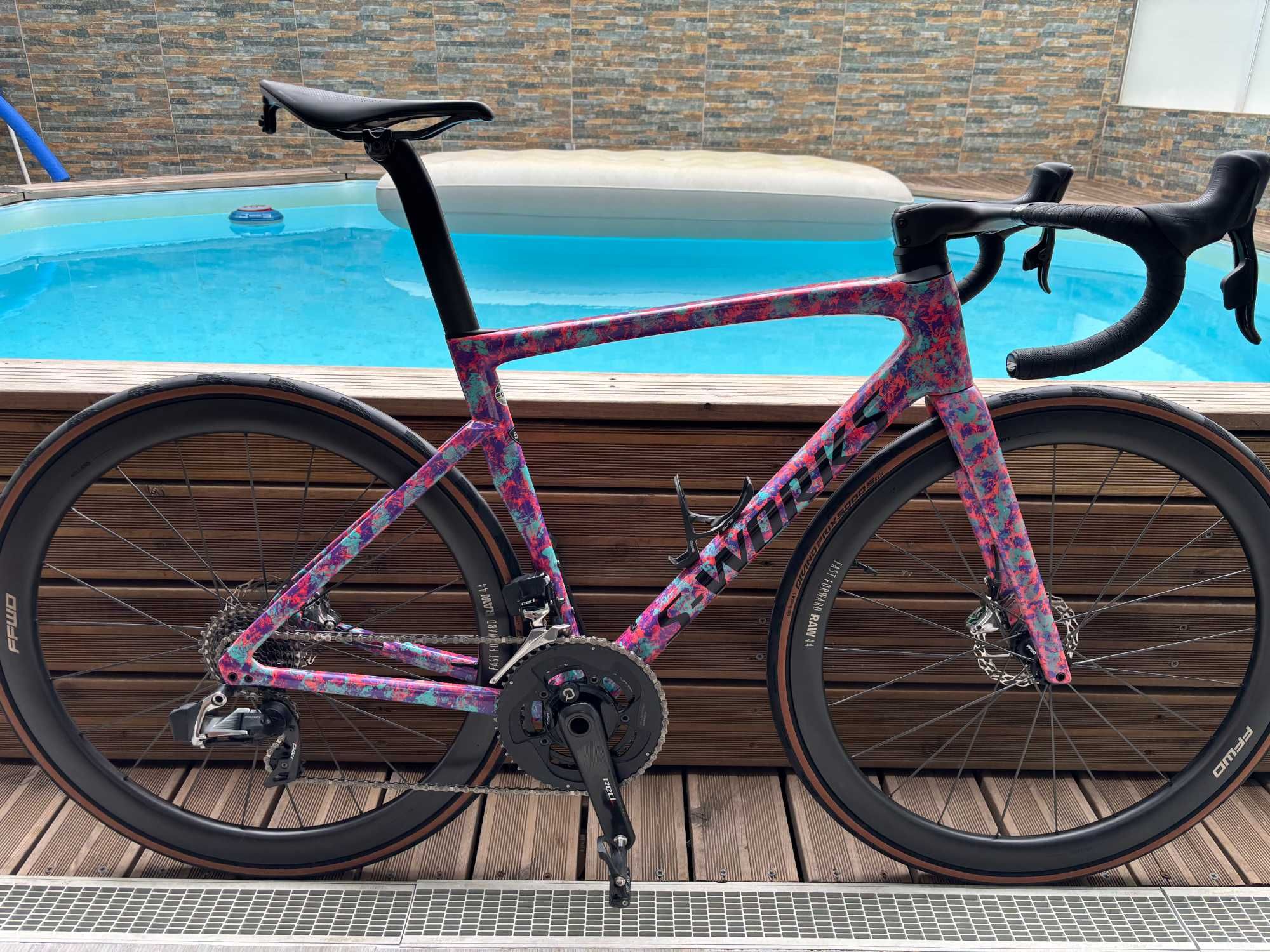Specialized Tarmac S Works SL7 T54 SRAM RED c/Power Meter/24 - UNICA!