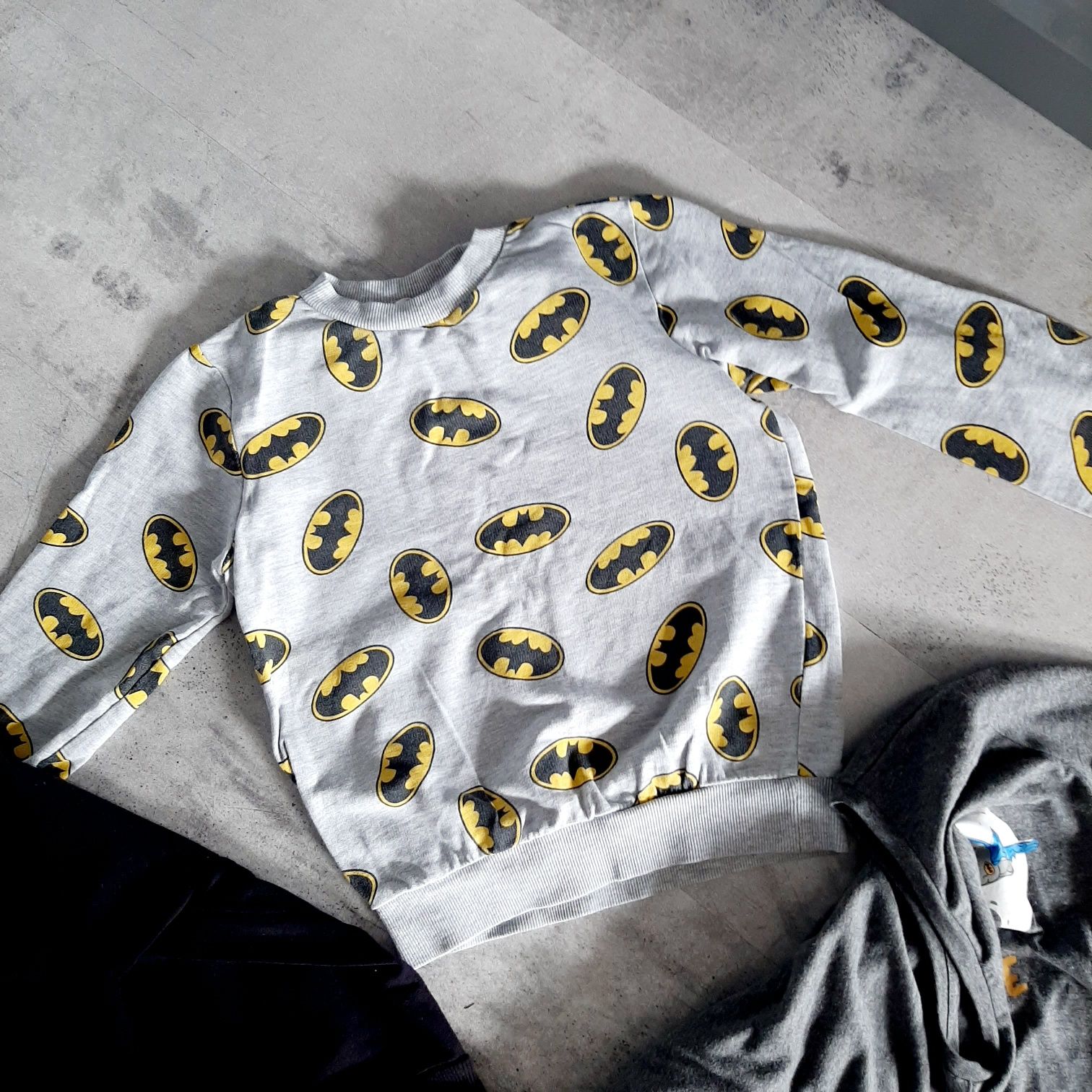 Batman 128 sinsay bluzy bluzki z długim rękawem komplet paka zestaw
B