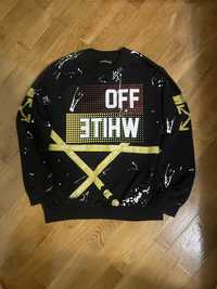 чорна кофта off white